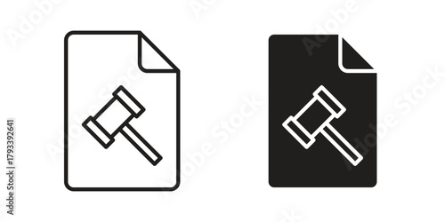 Code of conduct icon in trendy flat style design. Vector graphic illustration.