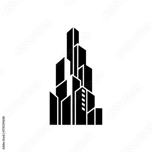 Modern Skyscraper Logo