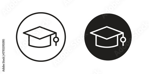 Degree icon in trendy flat style design. Vector graphic illustration.