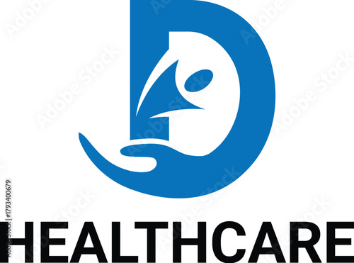 Letter D Healthcare logo