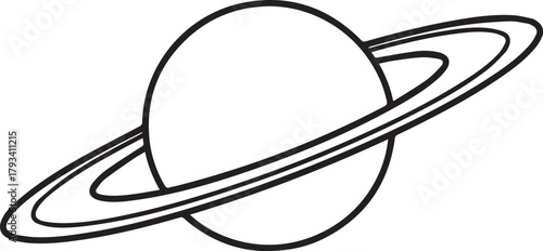 Iconic planet with prominent rings, symbolizing space exploration and the cosmos.