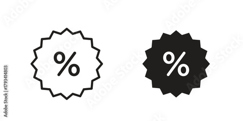 Promotion icon in trendy flat style design. Vector graphic illustration.