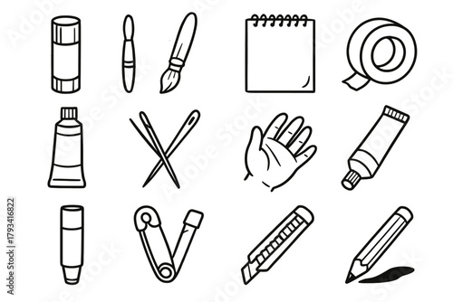 Sign drawing thumb hand shadow icons art vector peace pose contour extended