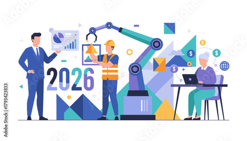 Future business strategy 2026 automation finance and industrial growth planning