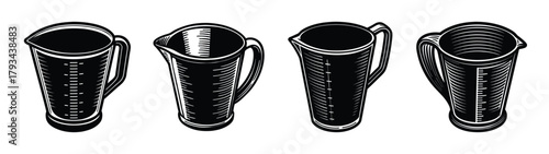 Measuring cylinders liquid measurement tools lab equipment scientific glassware chemistry beakers set