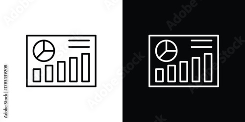 Dashboard icon concept symbol design. logo template EPS