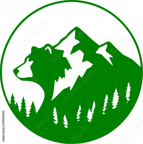 mountain and bear