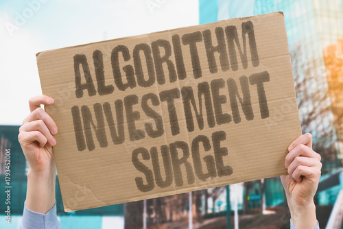 Wallpaper Mural "Algorithm Investment Surge" Capital accelerates model development. ALGORITHM. INVESTMENT. CAPITAL. MODEL. DEVELOPMENT. Torontodigital.ca