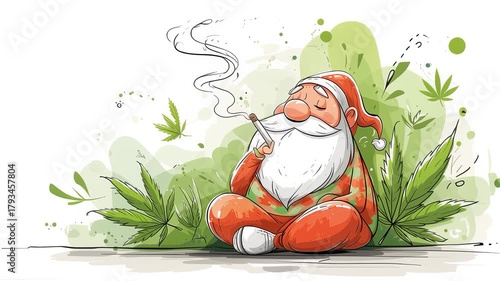 Toking Santa