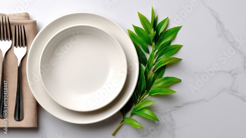 Elegant Minimalist Table Se...