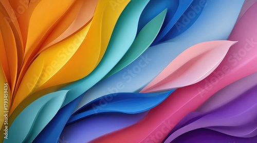 Abstract composition of bio...