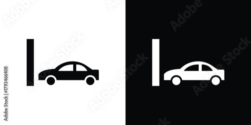 Accident icon solid style collection. flat style symbols