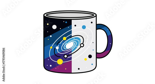Cosmic Mug - A Galaxy of Imagination in Your Hands.