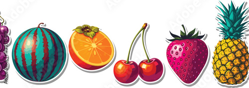 Colorful Array of Fresh Fruits A Vibrant and Nutritious Collection