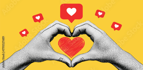 A creative collage exploring communication, featuring vintage telephones, human senses, and speech bubbles to symbolize dialogue, connection, and expression in a dynamic visual narrative