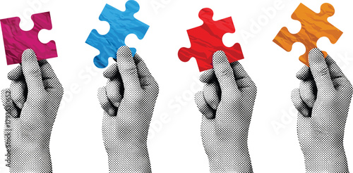 Hand-Drawn Annotation Set with Arrows, Marks, and Doodles, Complementing a Scene of Decision Making and Questioning for Creative Communication