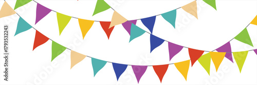 Simple colorful vector set of floral arrangements. vector illustration