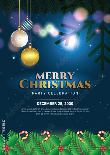 Christmas Poster Design Template
