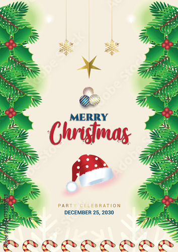 Christmas Poster Design Template