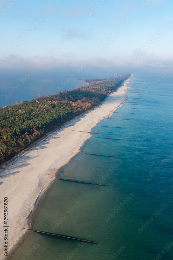 Fototapeta premium Półwysep Helski, Polska.