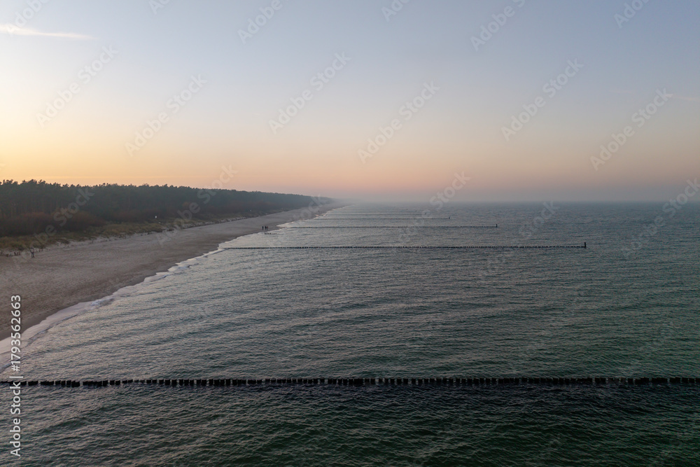 Fototapeta premium Półwysep Helski, Polska.