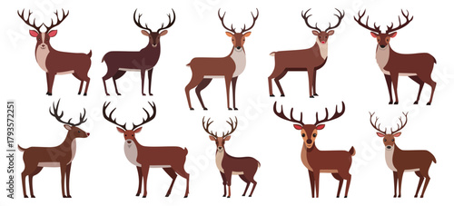 動物ベクターセットイラスト