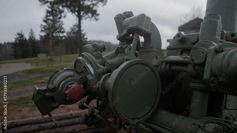 Fototapeta premium conservation specialist reviews mechanical sections and records condition to assist restoration process