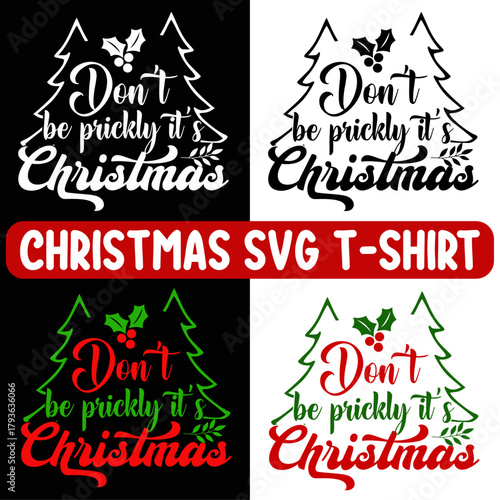 Don’t be prickly it’s Christmas