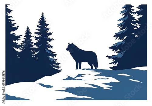 Christmas and New Year Winter Holiday Background