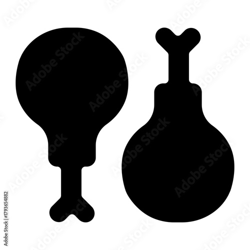 chicken thighs Icon