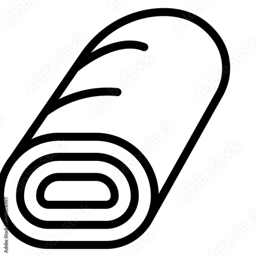 Swiss roll icon
