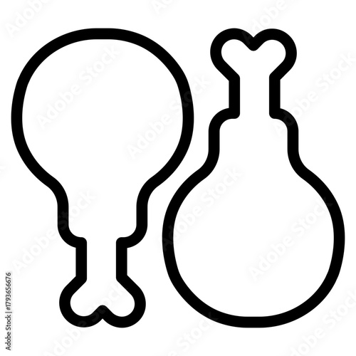 chicken thighs Icon