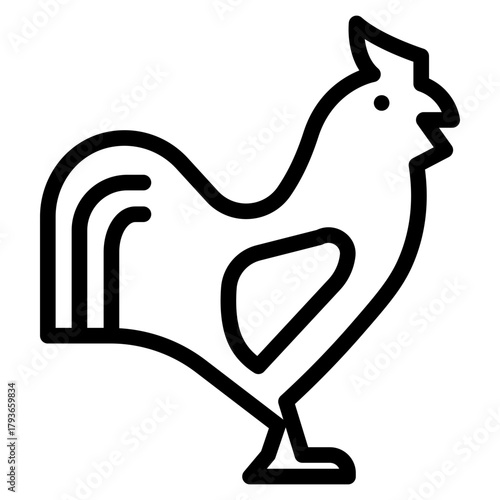 rooster icon