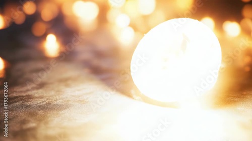 Dazzling Diamond: A Sparkling Gem in Golden Light