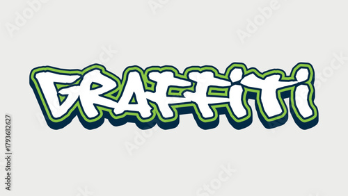 Graffiti text effect