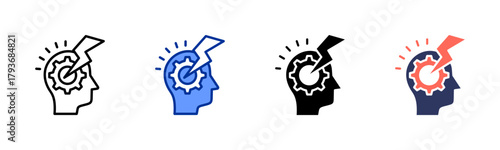 Pain Management icon sheet multiple style collection