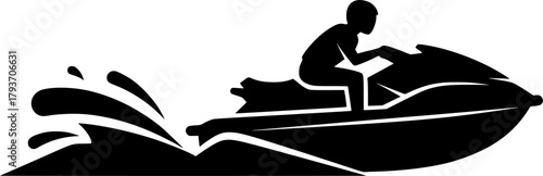 Jet ski silhouette, Jet ski vector, Extreme jet ski silhouette, Jet ski, Jet ski clipart set