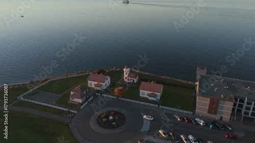 Drone Flight Around Mukilteo Lighthouse, Washington