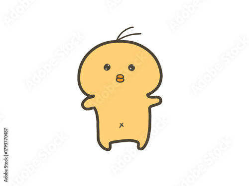 cute chick character