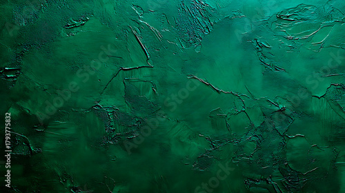 Deep emerald green textured background with subtle variations and rough surface, creating an abstract and organic pattern
