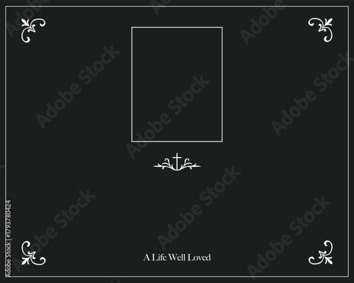 A somber dark illustration with shadowed watercolor tones, giving the card a quiet, reflective atmosphere.