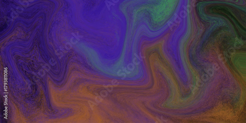 Acrylic painting with colorful shiny gradient Design. Colorful Fluid art background. Marbled effect Liquid inks template for your design, banner, flyer, business card, poster, wallpaper, brochure. 
