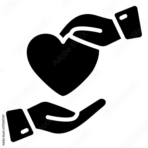 Kindness Mini Illustration Icon. Use For Modern Concept, Print, Ui, Ux Kit, Web And App Development. Vector Related To Business Finance, Management And More