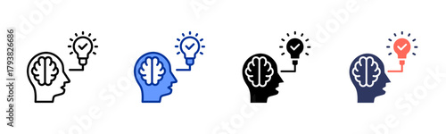 Understanding Others icon set multiple style collection