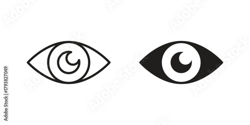 Show icon collection with multiple styles. EPS10