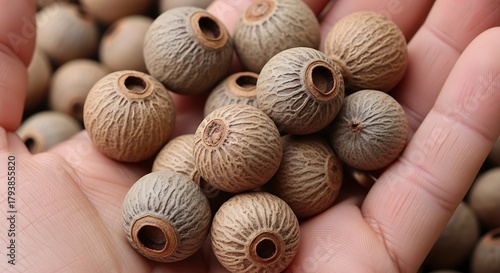 Handful of Tagua Nuts - Natural Beads for Jewelry Making.