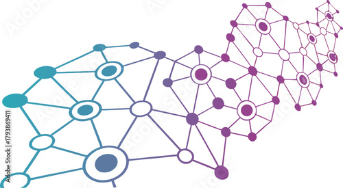 Global Network Connection Data Abstract Technology Concept with vector illustration