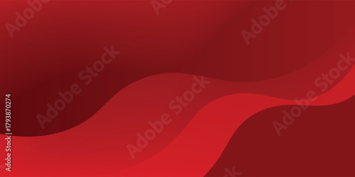 Red abstract background with dynamic shapes composition simple