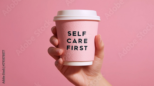 Self Care First — Mental Health, Wellness, and Mindful Living Concept