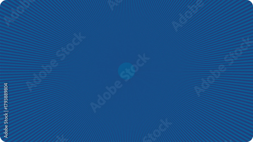 Symmetrical abstract blue pattern with subtle starburst and radial lines